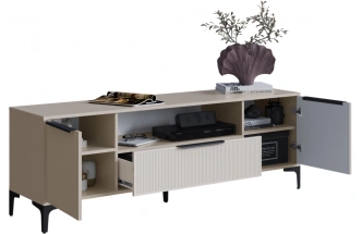 ТВ-тумба широкая Иадама, кашемир / кашемир