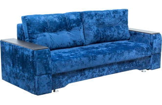 Диван прямой Атлант 2, Kioto denim, Венге