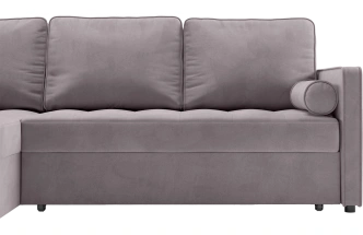 Диван угловой Модо, Модель 031, Velutto 08 (серый)